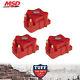3 X Msd 8224 High Output Ignition Coil Holden Commodore V6 Vn Vp Vr Vs Vt Vx Vy