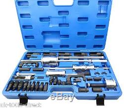 40pc Diesel Injector Puller Remover MASTER Tool Kit BOSCH DENSO SIEMENS DELPHI