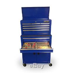 414 Us Pro Tools Affordable Tool Chest Box Roller Cabinet With Tools In Trays