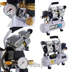 480W Flüster Silent Kompressor Druckluft nur 48dB leise ölfrei wartungsfrei