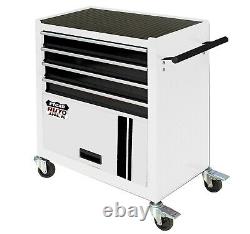 4 Drawer Roll Cab Portable Rolling Steel Cabinet Tool Storage Garage Chest