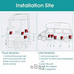 5000W 12V Air Diesel Heater 5KW 4 Holes LCD Monitor PLANAR Trucks Boats Bus Car