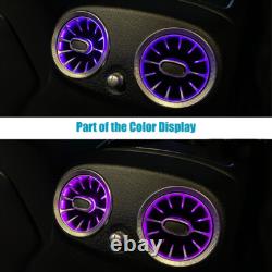 64 Colors Air Vent LED Ambient Light For Mercedes Benz C Class W205 GLC X253