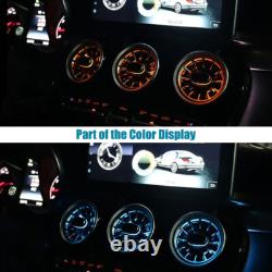 64 Colors Air Vent LED Ambient Light For Mercedes Benz C Class W205 GLC X253
