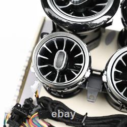 64 Colors Front Rear Air Vent LED Ambient Light Atmosphere Lamp For E W213 S213