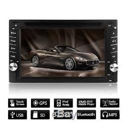 6.2 2Din Autoradio Car Touchscreen DVD GPS Navi Navigation Bluetooth USB SD MP3