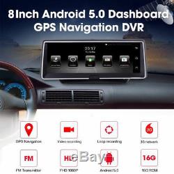 7.84 1080P HD Car Rearview Mirror DVR Camera Bluetooth Android GPS Navigation