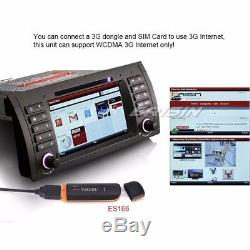 7 Autoradio BMW 5er E39 X5 E53 M5 GPS Sat Navi iPod Can Bus DVR/DTV-IN DAB+ DVD