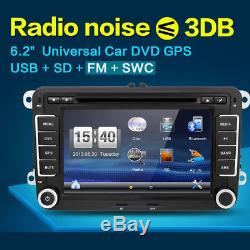 7 Autoradio Mit GPS Sat Navi CD/DVD Player BLUETOOTH USB SD Für VW PASSAT GOLF