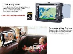 7 VW Passat Golf Transporter T5 Car Stereo DAB Radio DVD GPS Sat Nav Bluetooth
