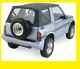 86-94 Sidekick/geo Tracker Soft Top Oem Replacement Denim Black