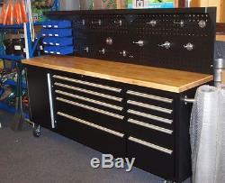 86 Inch Tool Cabinet on Wheels from Neilsen Tools. Tool Chest. Workshop Tool Box