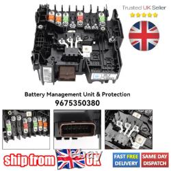 9675350380 For Peugeot 408 Citroen C4 Protection Unit Battery Manager Module