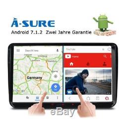 9 Android 7.1 GPS Autoradio für VW Golf Touran Passat Tiguan Sharan Polo SKODA