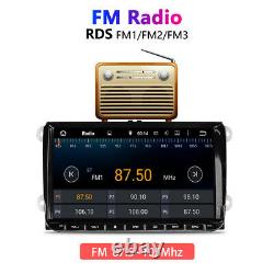 9 Double 2Din Android 10.0 Car Stereo Radio FM MP5 Player Sat Nav GPS BT For VW