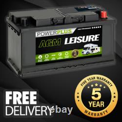 AGM Camper Van Leisure Battery AGM LP120 120ah 12v