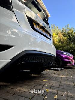 AGM Customs Ford Fiesta MK7 7.5 ST Gloss Black Rear Fin Diffuser Extension