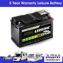AGM LP100 100ah 12 volt LEISURE & STARTER Battery Low Height Style