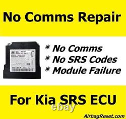 AIRBAG ECU NO COMMS REPAIR SERVICE for KIA PICANTO 95910-1Y110