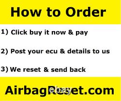 AIRBAG ECU NO COMMS REPAIR SERVICE for KIA PICANTO 95910-1Y110