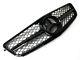 Amg Style Front Radiator Grille For Mercedes C-class C204 W204 S204 Gloss Black