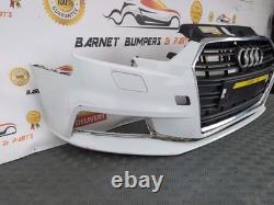 AUDI A3 S3 S LINE 2016-2019 FRONT BUMPER 8V3807437AM White Facelift