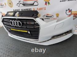 AUDI A3 S3 S LINE 2016-2019 FRONT BUMPER 8V3807437AM White Facelift
