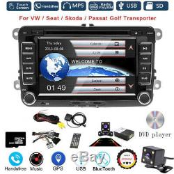 AUTORADIO 2DIN GPS NAVI DVD BLUETOOTH Für VW GOLF 5 PASSAT TOURAN TIGUAN POLO T5