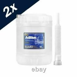 AdBlue 2x10 litres DEF BlueDEF Mannol German Ad Blue Car & Commercials 20L