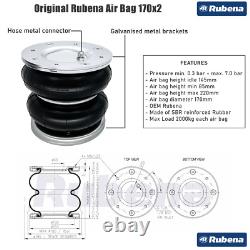 Air Suspension Kit with Compressor for Iveco 60c 65c Load 4000kg Fit & Go