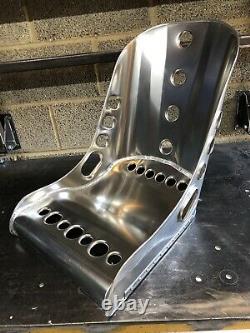 Aluminium Bucket Seat, Low Top Bomber Seat (x2) Hot Rod, VW, Mini, Classic, Race