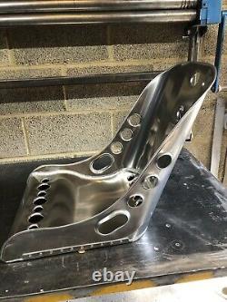 Aluminium Bucket Seat, Low Top Bomber Seat (x2) Hot Rod, VW, Mini, Classic, Race