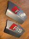 Audi Rs Rear Caliper Covers In Metallic Grey Pair Rs3, Rs4, Rs5, Rs6 Ceramic