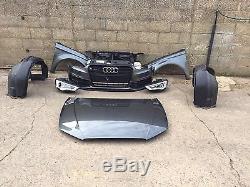 Audi S3 8v Front End & Airbag Kit 2012-2016 Bumper Bonnet Headlights Front Panel