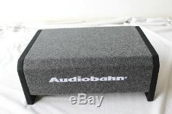 Audiobahn 10 1200W Car Truck Shallow Slim Loaded Boom Bass box Audio Subwoofer