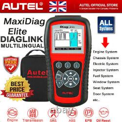 Autel Elite DiagLink EOBD2 Diagnostic Scanner All System Auto Car Code Reader UK