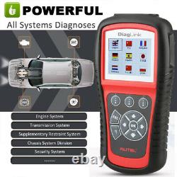 Autel Elite DiagLink EOBD2 Diagnostic Scanner All System Auto Car Code Reader UK