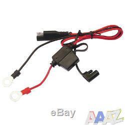 Automatic Electronic Car Battery Charger 4A Fast/Trickle/Pulse Modes 4 AMP