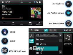 Autoradio Bluetooth DAB+ Navigation mit Bildschirm Navi CD 2 DIN USB Touchscreen