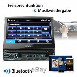 Autoradio Mit Navigation Gps Navi Touchscreen Bildschirm Bluetooth Usb Sd 1din