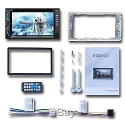 Autoradio Mit Touchscreen Display Bluetooth Dvd/cd-player Usb Sd Aux Doppel 2din