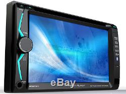 Autoradio mit Bildschirm Touchscreen 2 Doppel Din Bluetooth DVD CD MP3 USB SD+
