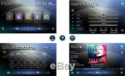 Autoradio mit Bildschirm Touchscreen 2 Doppel Din Bluetooth DVD CD MP3 USB SD+