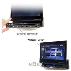 Autoradio mit Bluetooth DAB Touchscreen Navigation 7 Bildschirm GPS USB MP3 1DIN