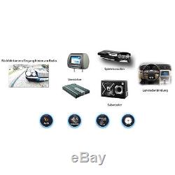 Autoradio mit Bluetooth DAB Touchscreen Navigation 7 Bildschirm GPS USB MP3 1DIN
