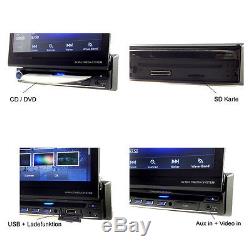 Autoradio mit Navi Navigation Bluetooth Touchscreen DAB+ DVD CD USB SD 1DIN GPS
