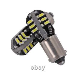 BA9S 233 T4W 24 Led Smd Xenon White Side Light Bulbs Lamps Canbus No Error 12V