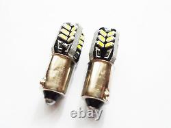 BA9S 233 T4W 24 Led Smd Xenon White Side Light Bulbs Lamps Canbus No Error 12V