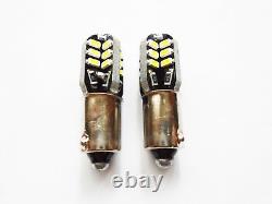 BA9S 233 T4W 24 Led Smd Xenon White Side Light Bulbs Lamps Canbus No Error 12V