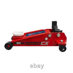 BC Sealey Professional 3 Ton/Tonne Hydraulic Compact Car Trolley Jack 3290CX